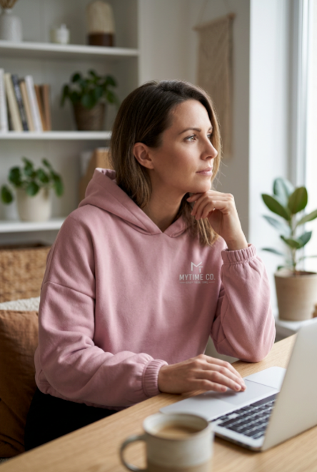 Women's Cropped Oversized Hoodie